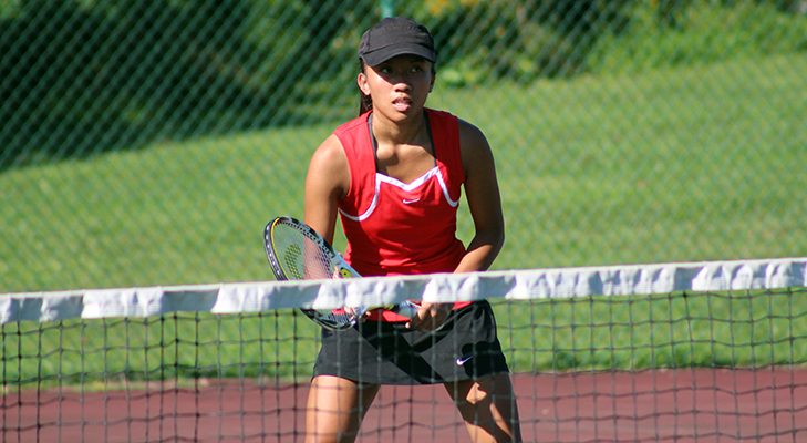 Women's Tennis Notches 8-1 Victory Over Penn College