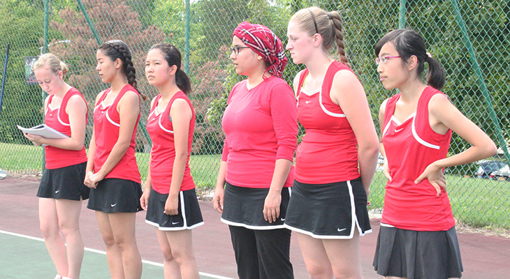 Women's Tennis Takes On Utica In Fall Match