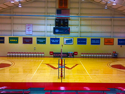 Volleyball Competes In 2012 Wells College Crossover