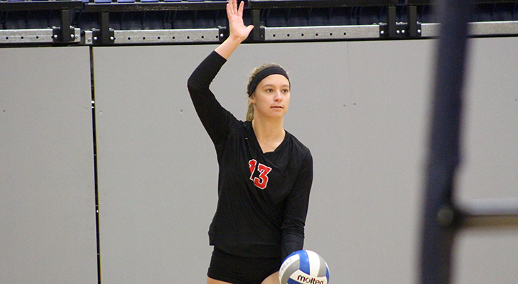 Women's Volleyball Nets 20th Victory vs. Rutgers-Camden