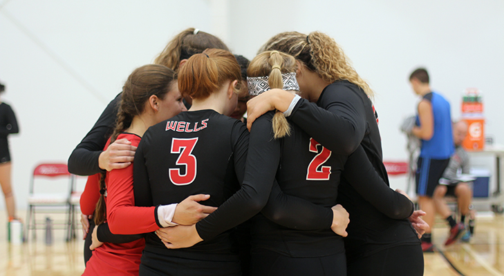 Women's Volleyball Defeated In NEAC Semifinals