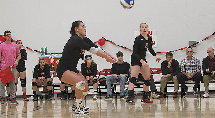 Women's volleyball picked third in preseason coaches' poll
