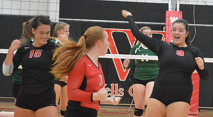 Women's Volleyball Wins At SUNY Poly
