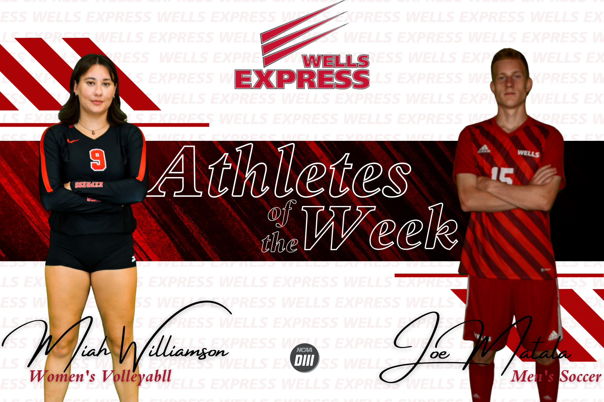 Wells Express Athletes of The Week 9/2