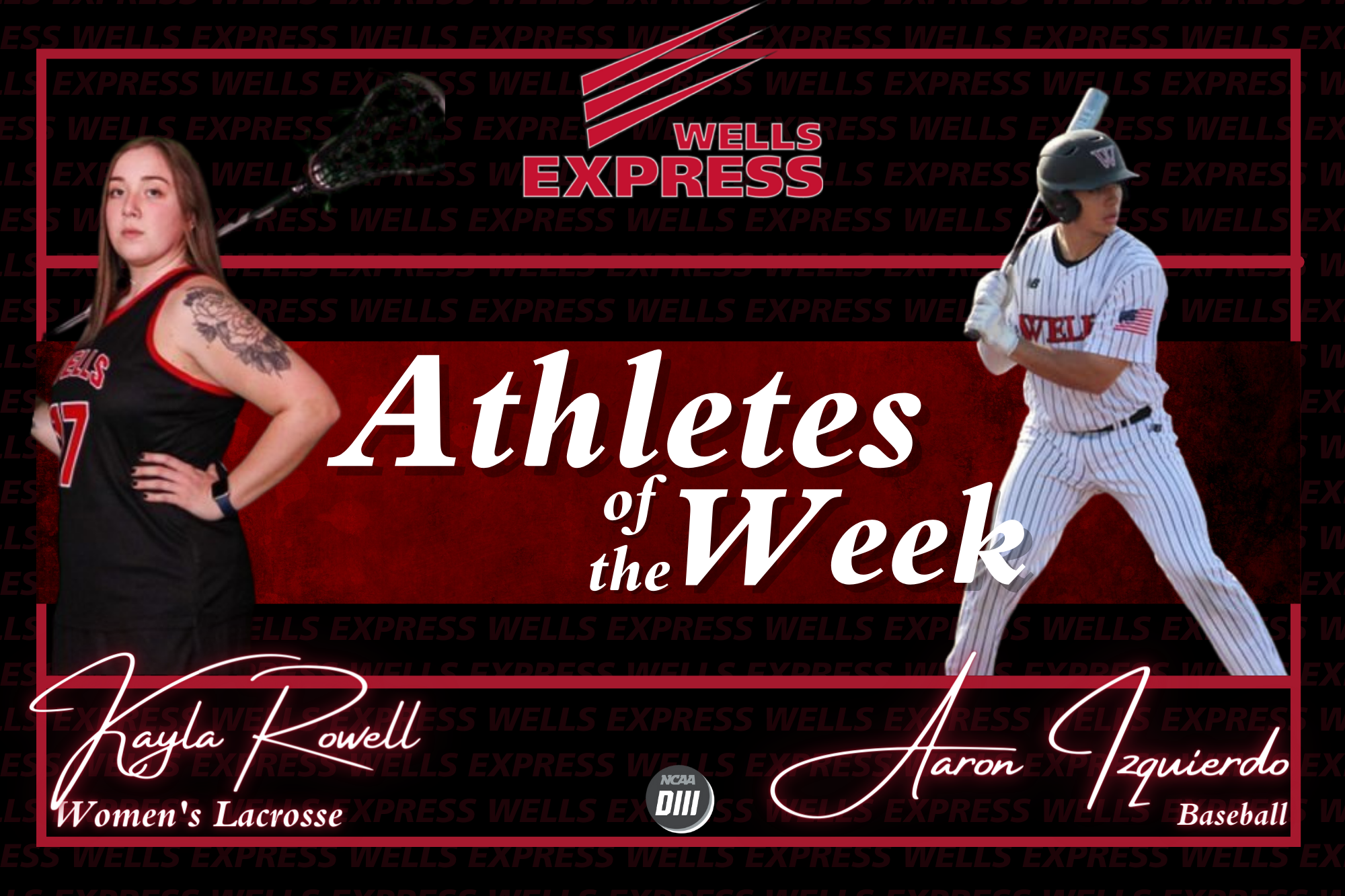 Wells Express Athletes of The Week 4/27