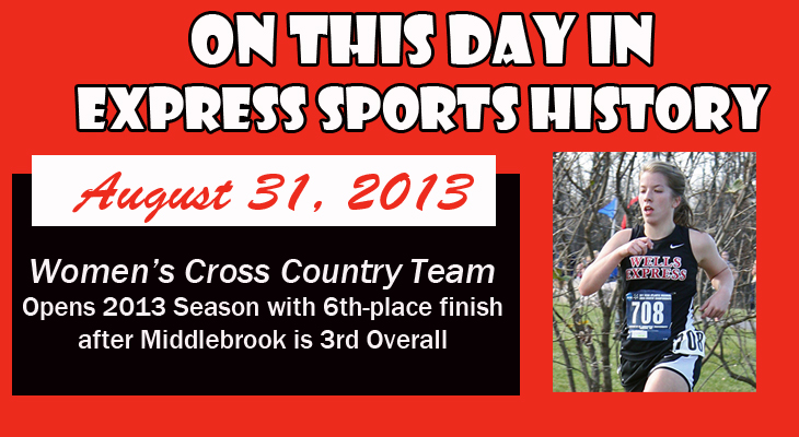 'On This Day' Middlebrook Earns Third Overall for Express Women’s Cross Country Team at Wildcat Invitational