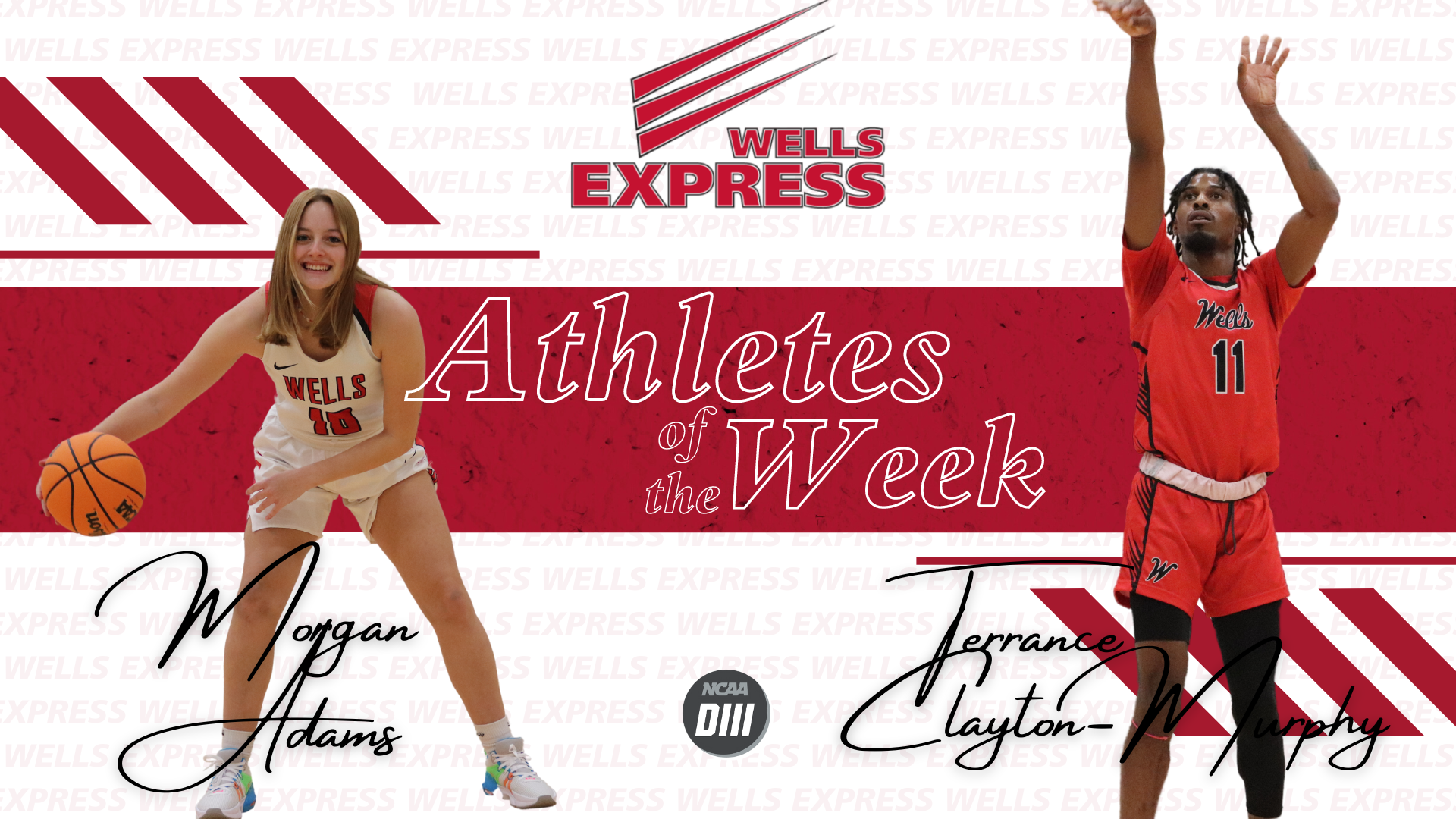 Morgan Adams Terracne Clayton Murphy athletes of the week 