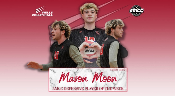 Moon Achieves Express Men's Volleyball's 2nd Straight AMCC Weekly Defensive Honors