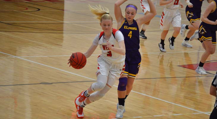 Women’s Basketball Team Drops to Soaring Eagles