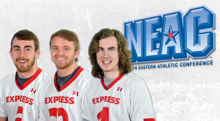 Men's Lacrosse Trio Earns NEAC All-Conference Honors
