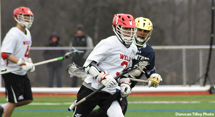 First-Half Surge Propels Canton To Men's Lacrosse Win