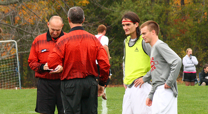 Wells Men's Soccer Raises Funds In Honor Of Referee Mike Smith