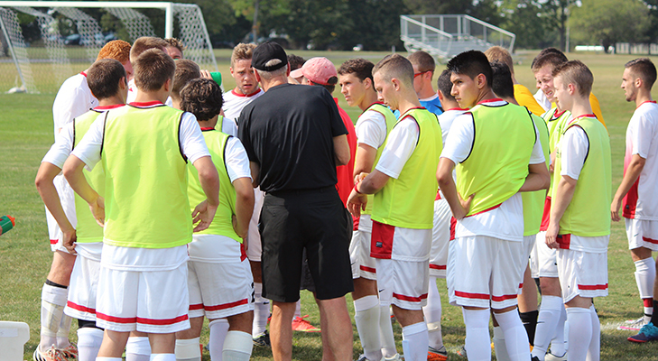 Late Rally Upends Men's Soccer at Lancaster Bible, 3-2