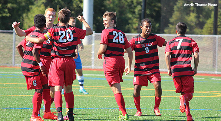 Offense Leads Way In Men's Soccer Victory Over Hilbert