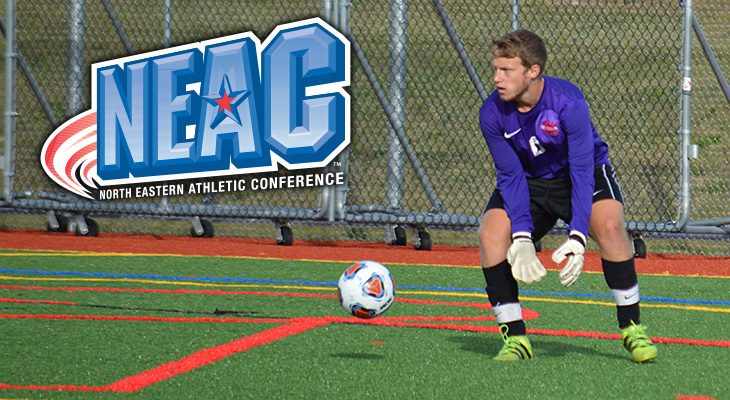 Owen May Named NEAC Defensive Player of the Week