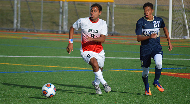 Second-Straight NEAC Win For Wells Men's Soccer