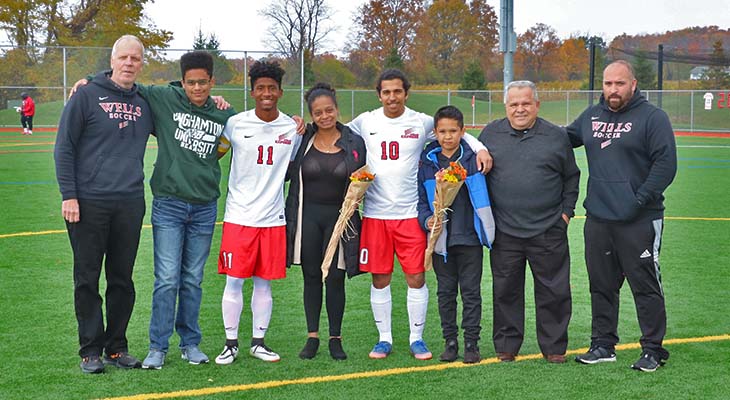 Men’s Soccer Team Closes Out Home Season with Senior Day