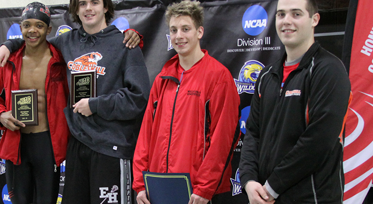 Heil Earns NEAC Men's Swimmer of the Week Honors