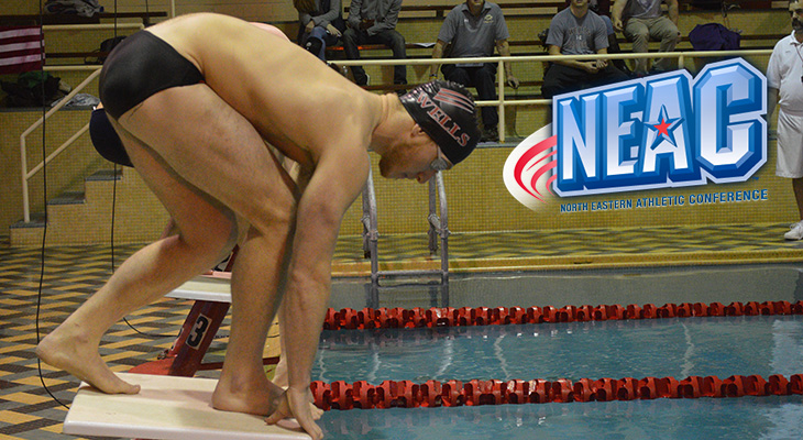 Defending NEAC Men's Swimming Champs Set To Begin Conference Meet