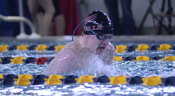 Men's Swimming Completes Saturday Action At NEAC Meet