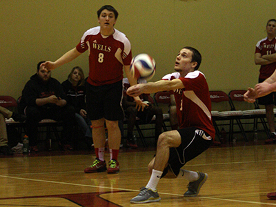 Men’s Volleyball Defeated In NEAC Contest At Keuka