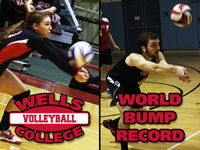 Men's Volleyball To Re-Attempt "Bump World Record"