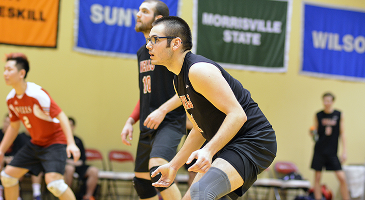 Men's Volleyball Drops NEAC Contest vs. Medaille