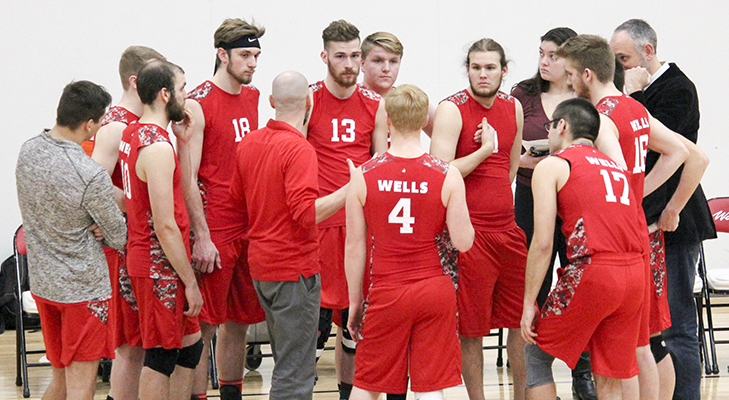 Men's Volleyball Set Down By SUNY Poly, 3-0