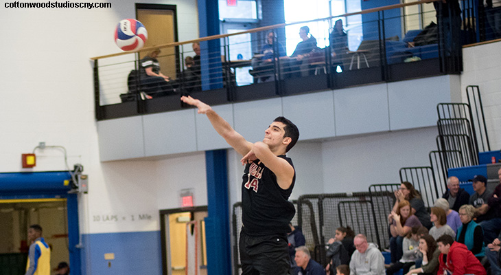 Pair Of Close Losses For Wells Men's Volleyball