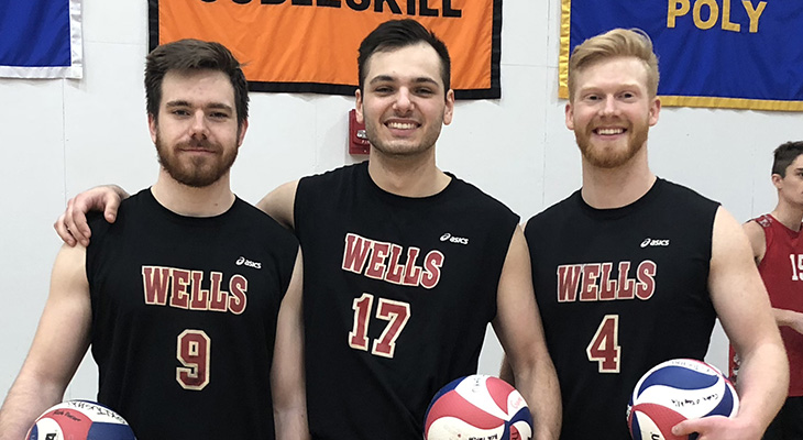 Seniors Honored; Men's Volleyball Wins Twice