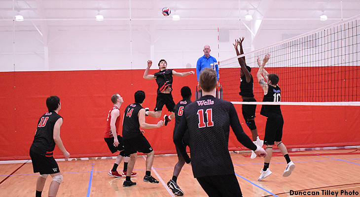 Perfect Weekend Complete For Wells Men's Volleyball