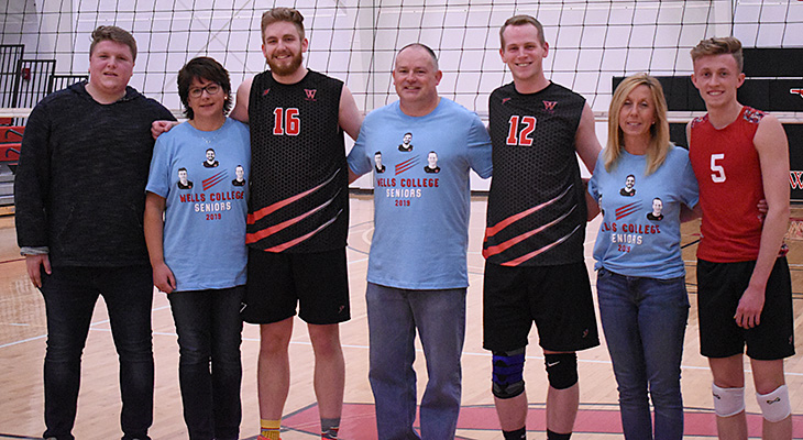 Senior Night Sweep For Men's Volleyball