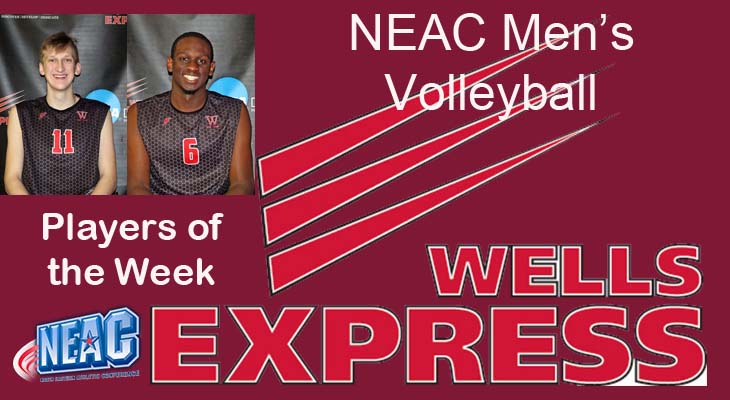 Wells College Claims Both Men’s Volleyball NEAC Players of the Week