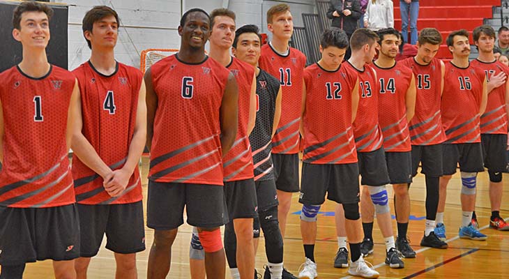 No. 7 Men’s Volleyball Team’s Home Opener Ends in Sweep