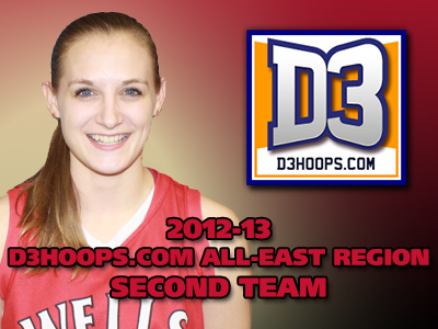 Roser Selected To D3Hoops.com All-East Region Second Team