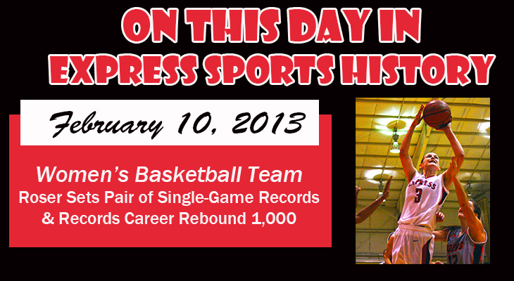 'On This Day' Roser Sets Single-Game Records and Obtains 1,000th Career Rebound