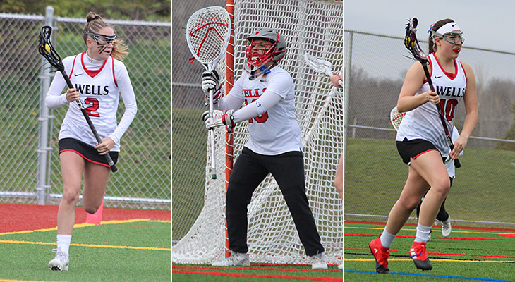 Three Women's Lacrosse Players Earn All-NEAC Honors