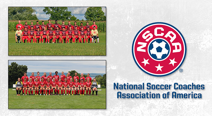 Soccer Programs Earn NSCAA Team Academic Awards