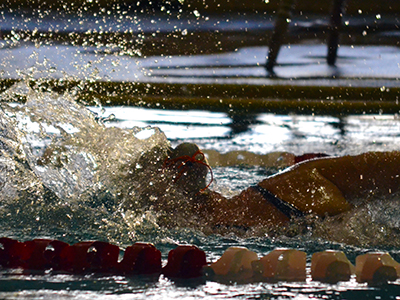 Women’s Swimming Splits At Mansfield University Meet