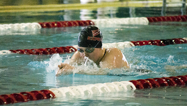 Women's Swimming Turns In Solid Efforts At First Dual Meet