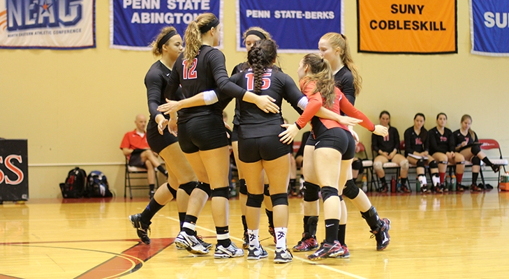 Women's Volleyball On Losing End Of Five-Set Thriller