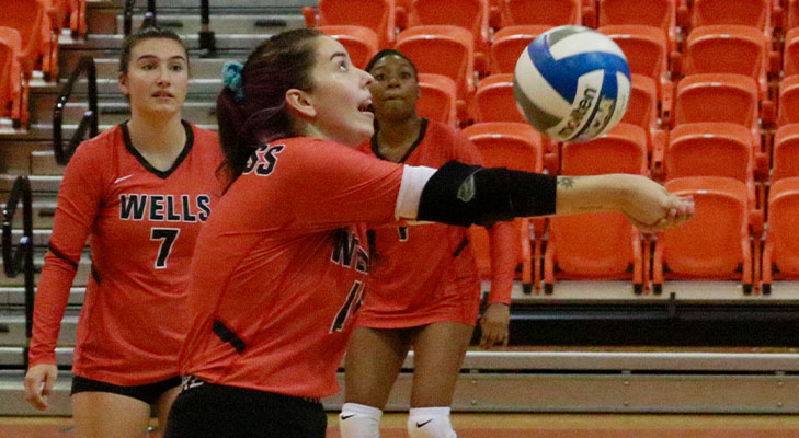 Women’s Volleyball Team Rallies Twice for Thrilling Five-Set Victory