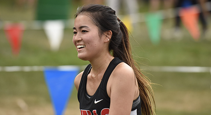 Four Women's Cross Country Runners Compete At Hamilton